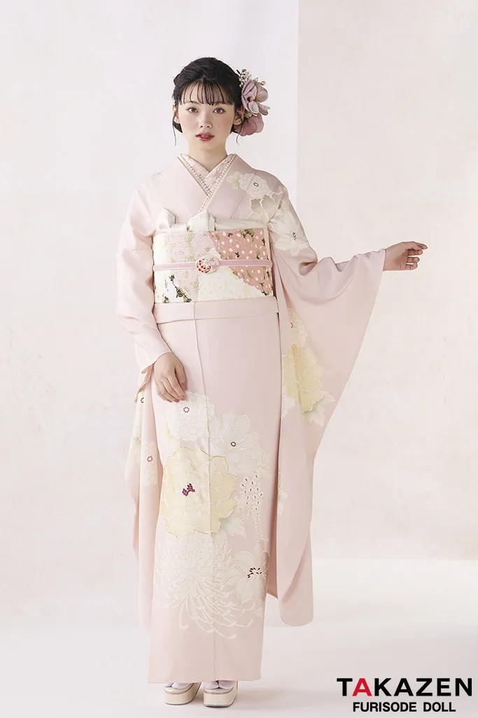 振袖　レンタル　可愛い　おしゃれ　かっこいい　イマドキ　くすみ　写真　妹割