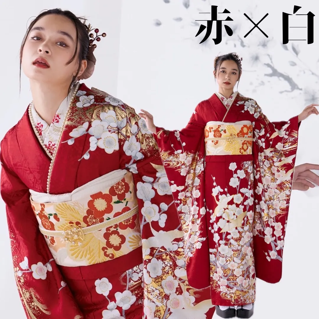 TAKAZEN　タカゼン　takazen堺店　成人式振袖レンタル　かっこいい　粋スタイル　綺麗　古典柄　粋古典