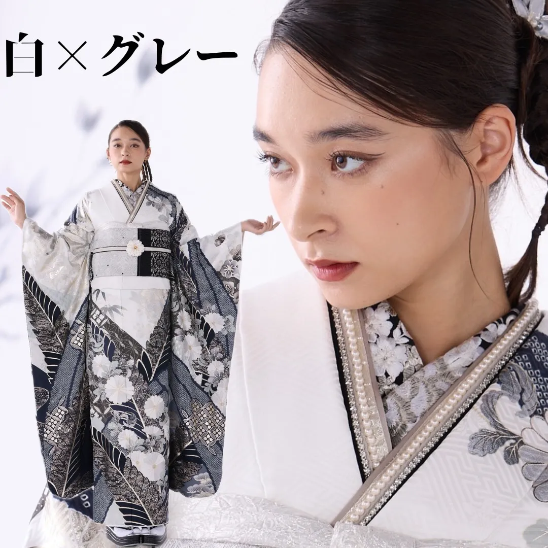 TAKAZEN　タカゼン　takazen堺店　成人式振袖レンタル　かっこいい　粋スタイル　綺麗　古典柄　粋古典