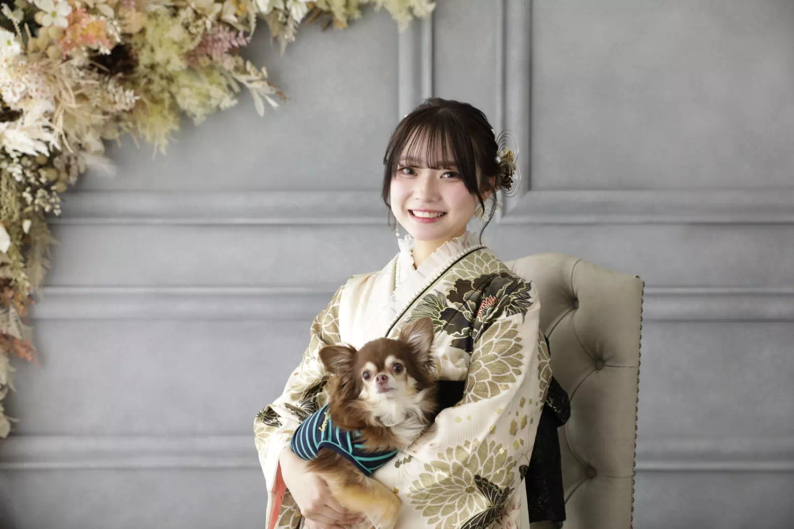 TAKAZEN神戸店　前撮り撮影　ペット可　スタジオ　成人式　