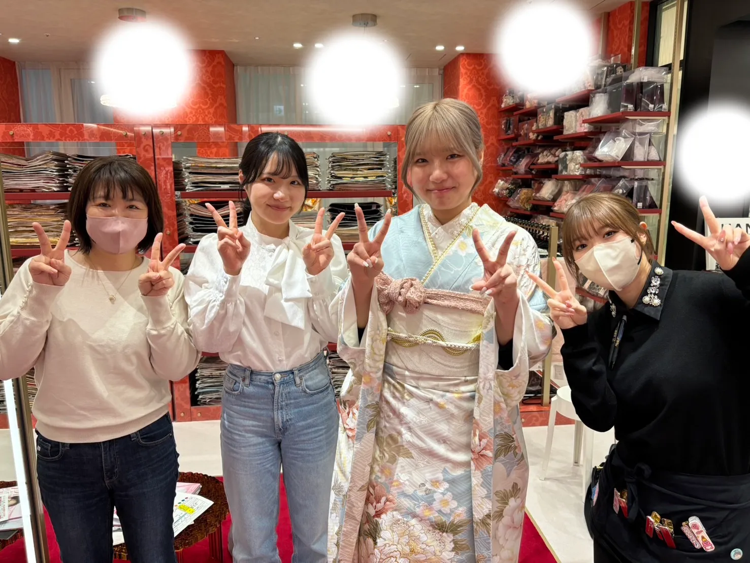 成人式　前撮り　梅田　振袖レンタル　袴レンタル　家族写真　前撮り撮影会