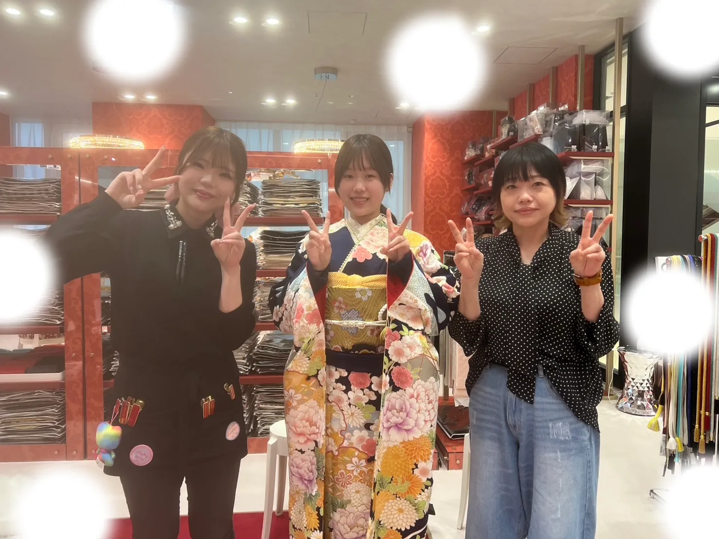 成人式　前撮り　梅田　振袖レンタル　古典