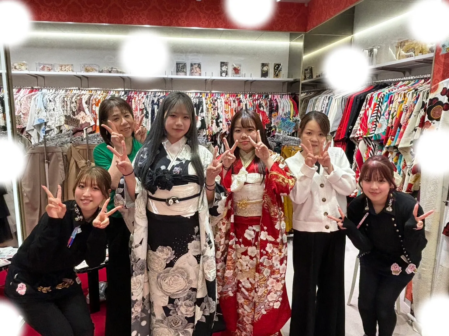 【TAKAZEN大阪梅田本店】♡25日　大阪梅田でお友達同士でかわいいお振袖姫ちゃん♡