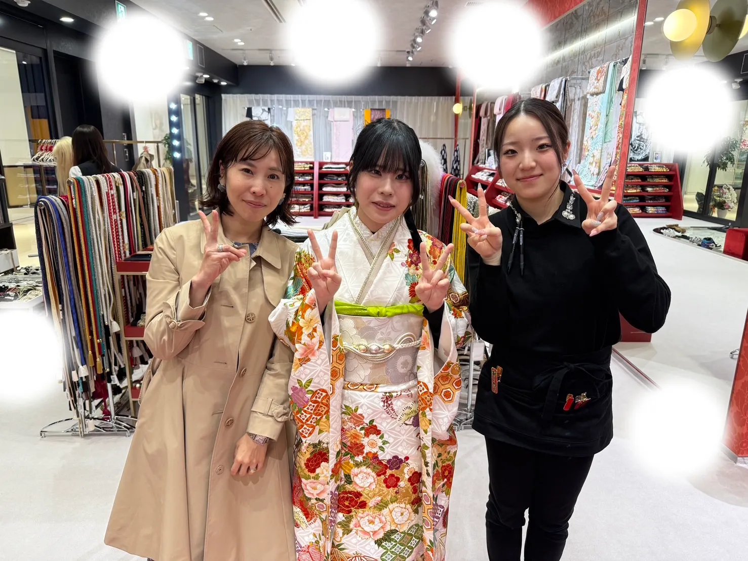 成人式　前撮り　梅田　振袖レンタル　袴レンタル　家族写真　前撮り撮影会