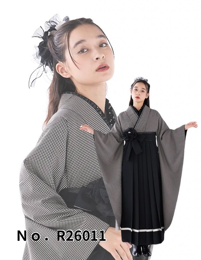 振袖レンタル　奈良　橿原　かわいい　おしゃれ　個性派　かわいい　かっこいい　袴　イマドキ　ヴィンテージスタイル　ヴィンテージ　大人っぽい