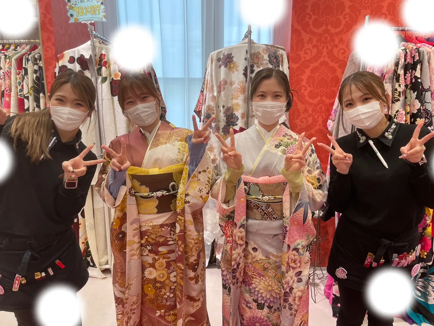 【TAKAZEN大阪梅田本店】♡2日　　姉妹でイマドキお振袖姫ちゃん♡