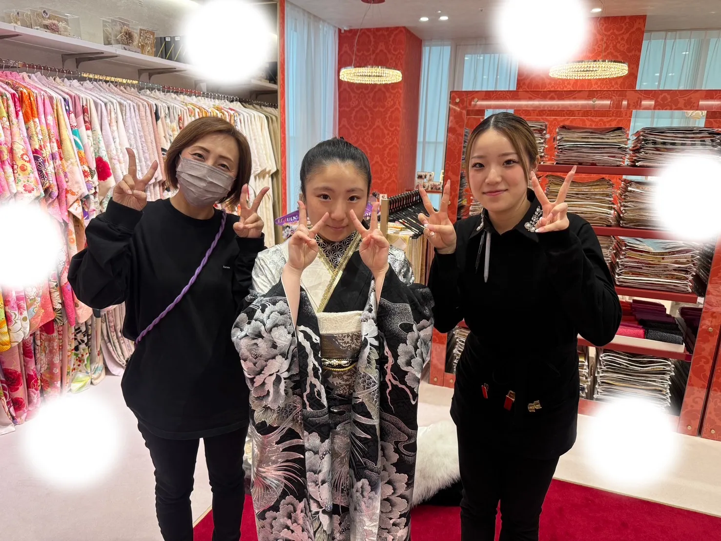 成人式　前撮り　梅田　写真プラン　振袖レンタル　モード