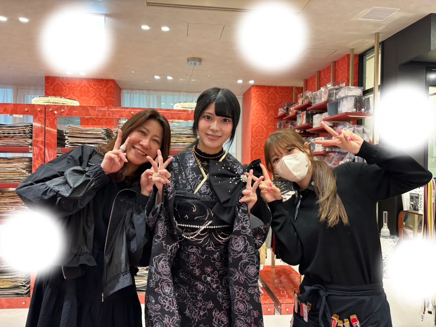 【TAKAZEN梅田本店】♡10日　大阪梅田でキラキラ派手かわいいシュシュのお振袖姫ちゃん♡