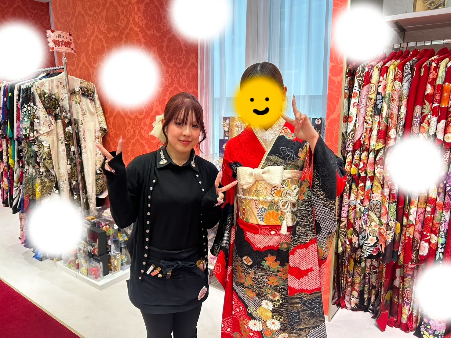 成人式　前撮り　梅田　振袖レンタル　袴レンタル　家族写真　前撮り撮影会