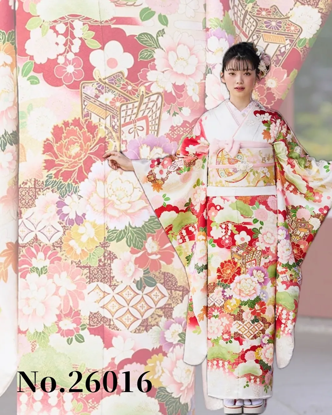 TAKAZEN　タカゼン　takazen堺店　成人式振袖レンタル　古典柄　王道　綺麗　かわいい　堺市エリア
