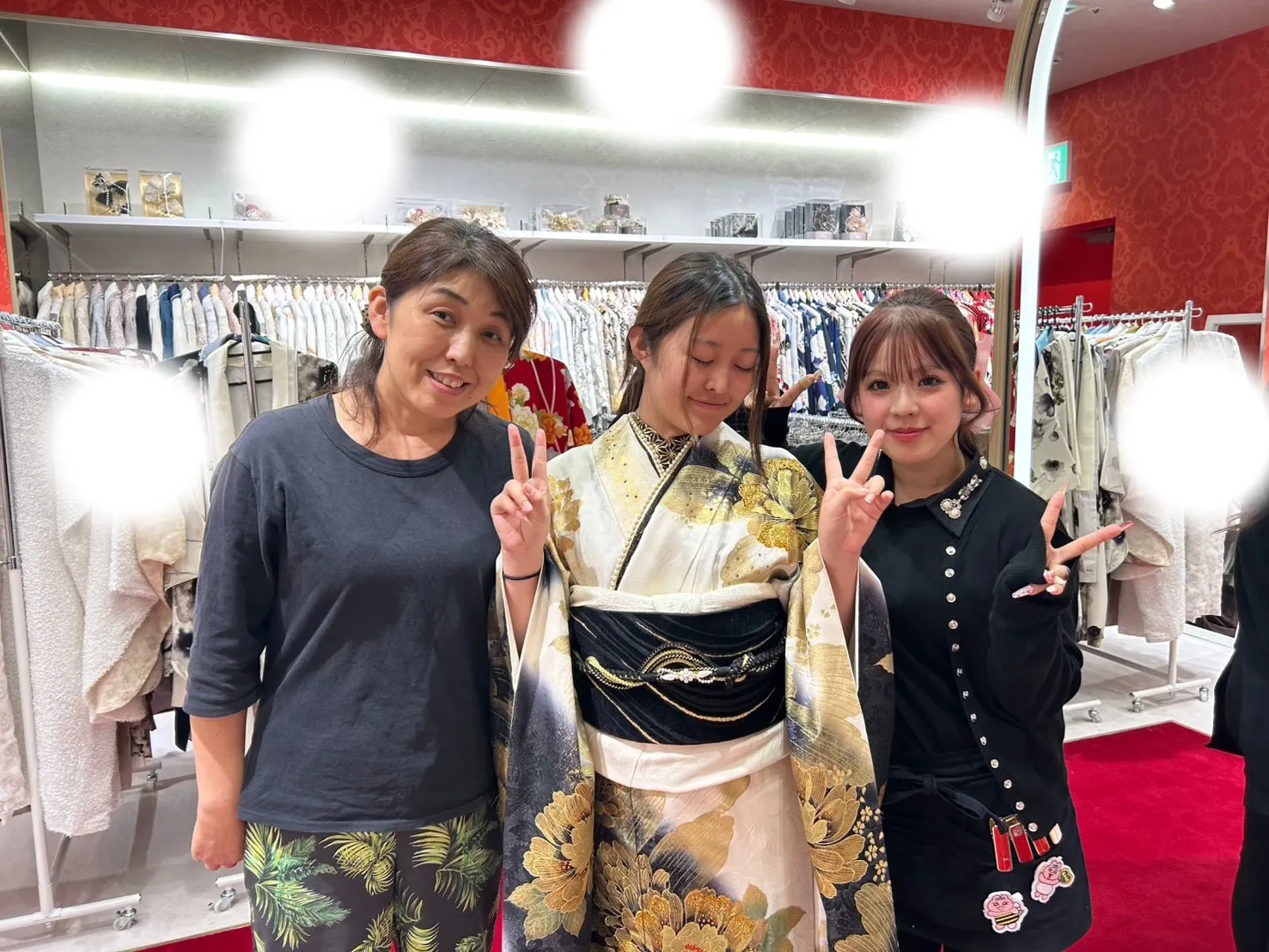 成人式　前撮り　梅田　振袖レンタル　袴レンタル　家族写真　前撮り撮影会