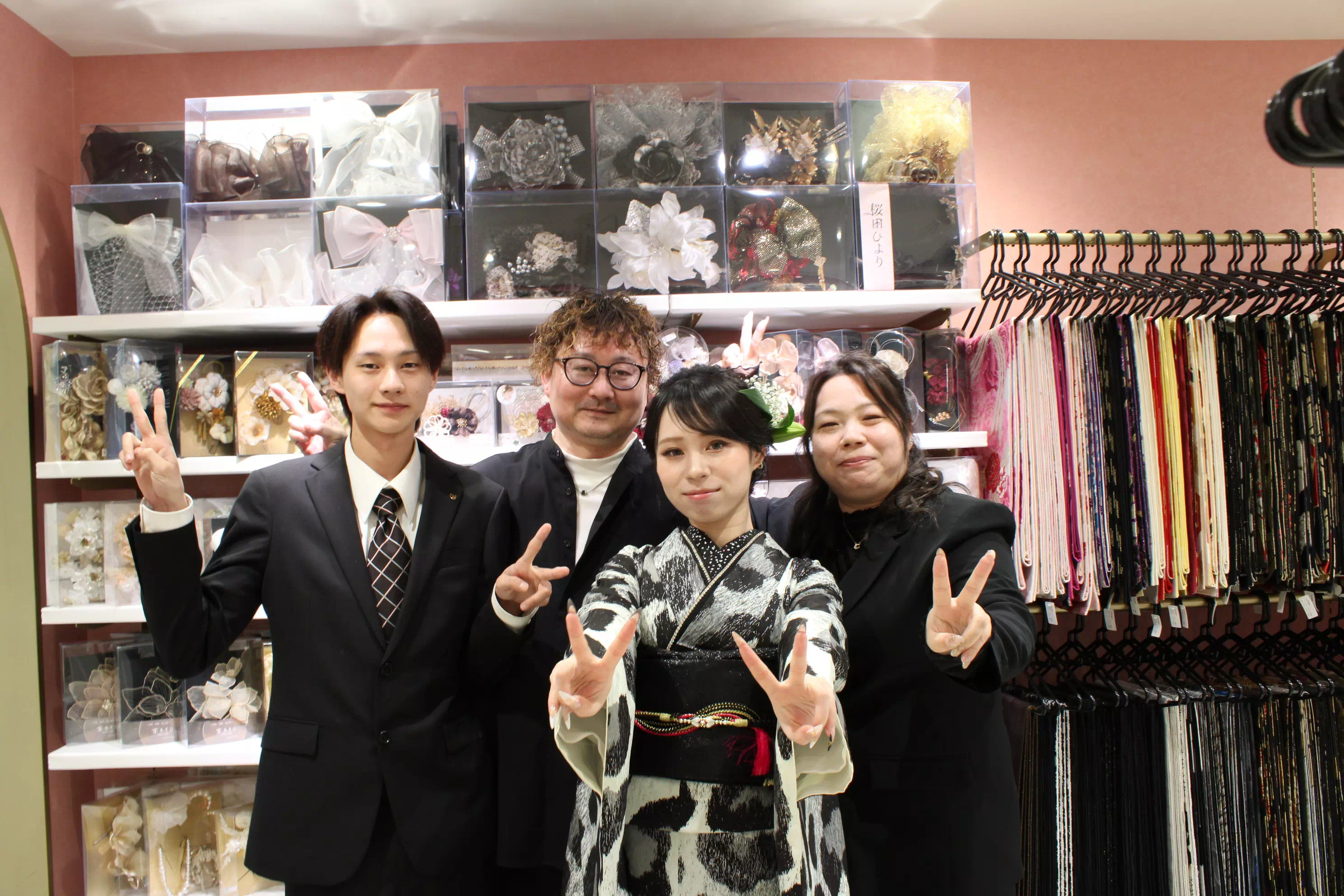 TAKAZEN姫路店　姫路市　前撮り　オフショット　黒
