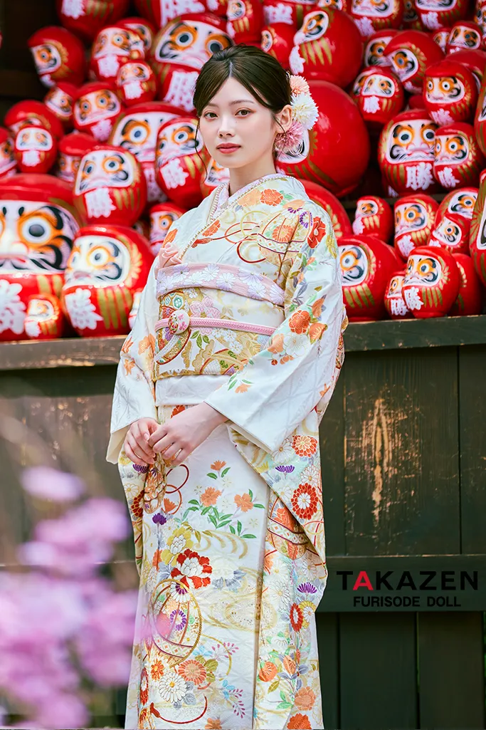 振袖　レンタル　前撮り　撮影会　可愛い　おしゃれ　立体花　イマドキ　奈良　かわいい