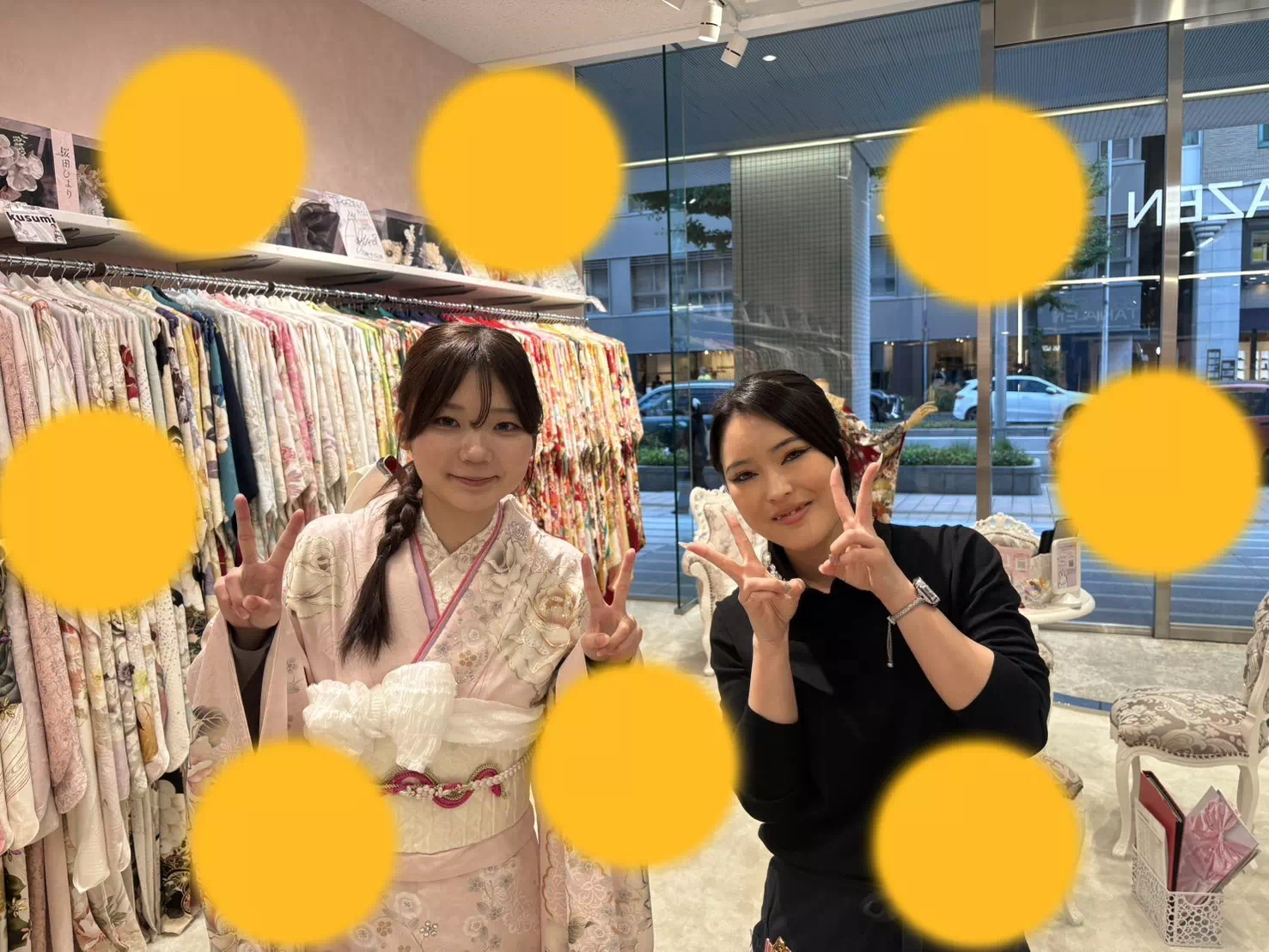 TAKAZEN神戸旧居留地　前撮り撮影会　卒業式　袴　レンタル