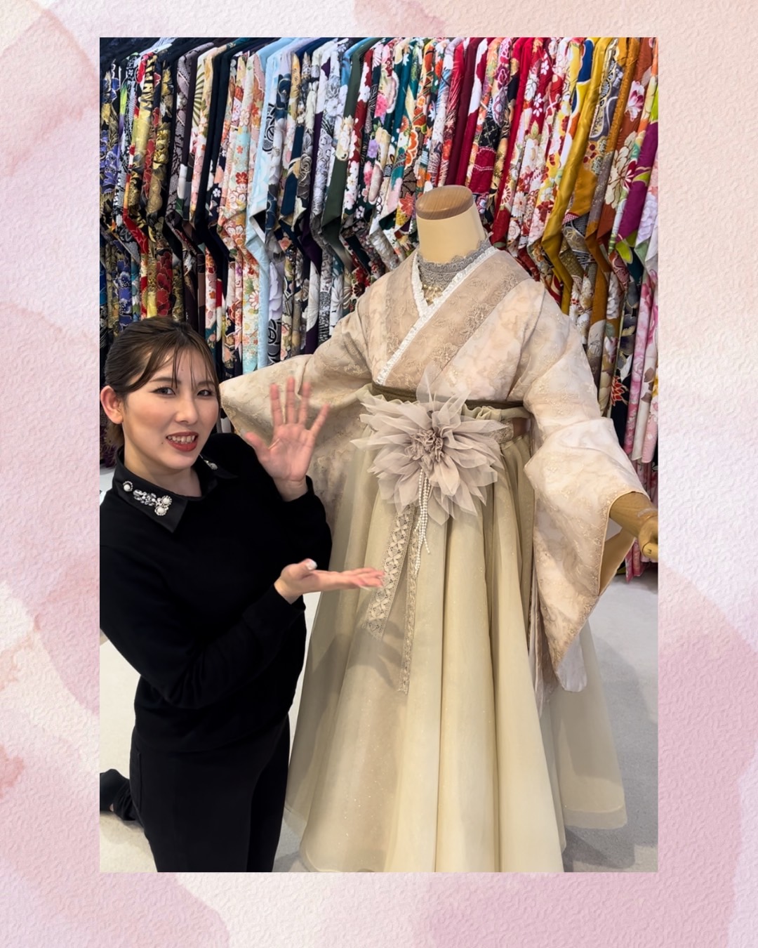 TAKAZEN　タカゼン　袴レンタル　ドレス袴　新作