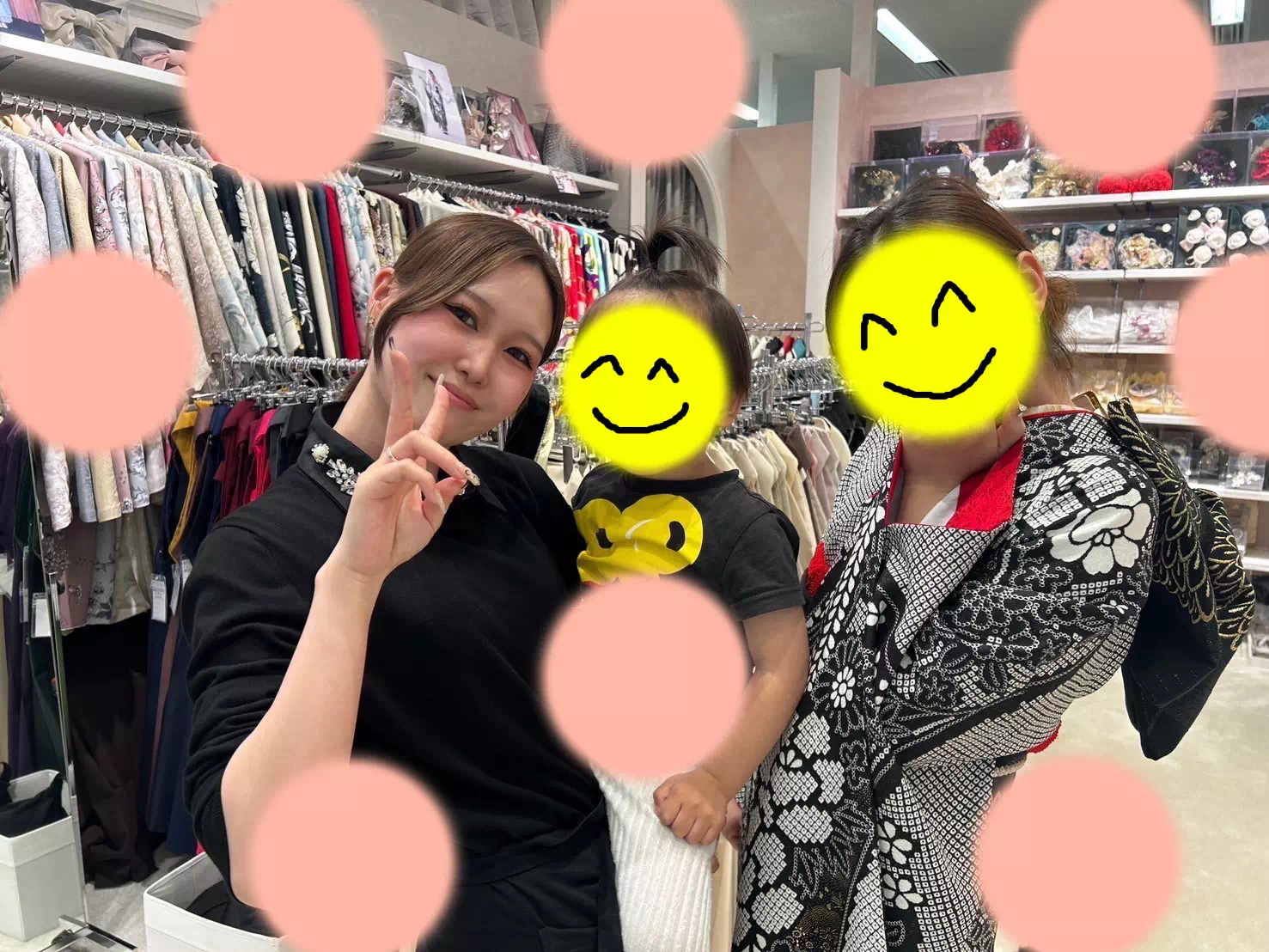 TAKAZEN神戸旧居留地店　前撮り撮影会　イマドキ　カワイイ　コディネート　振袖　レンタル　袴　