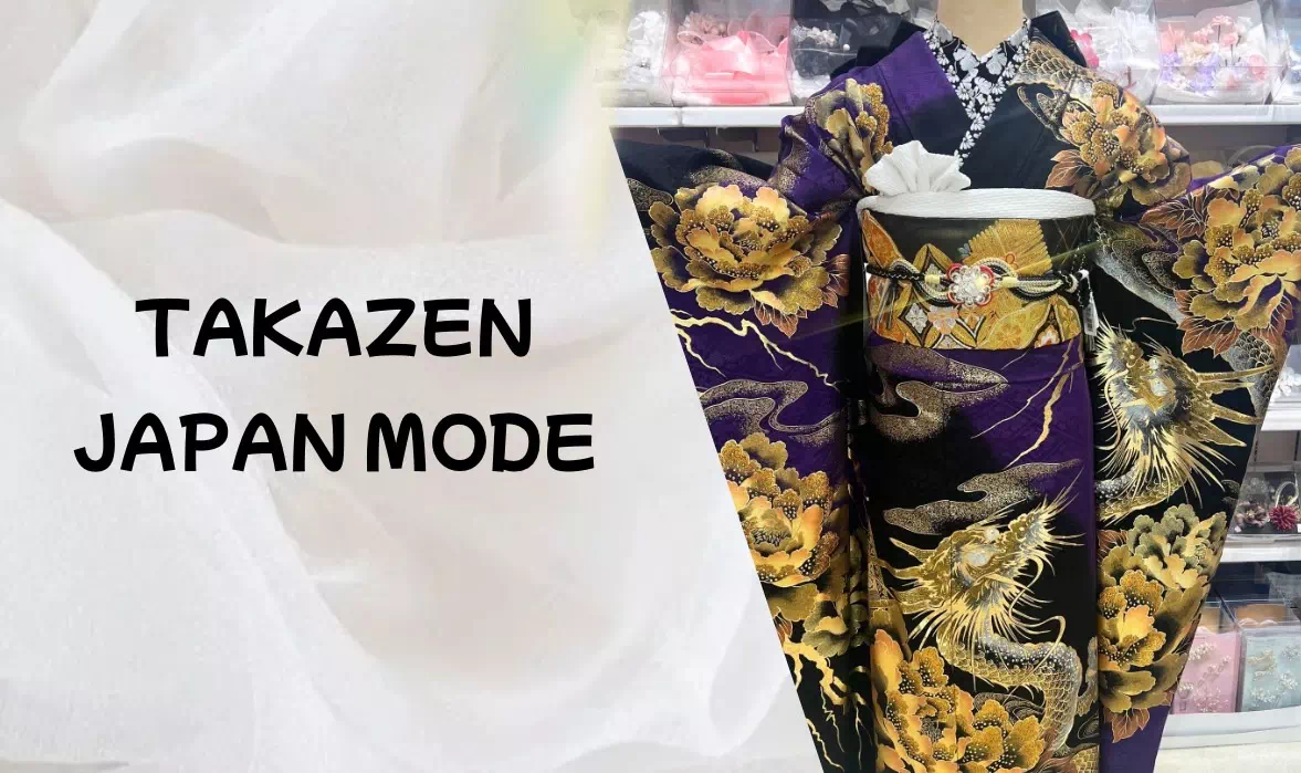 【TAKAZEN神戸旧居留地店】♡16日　渋くてカッコイイ龍柄の黒と紫のジャパンモードのお振袖のご紹介です♡