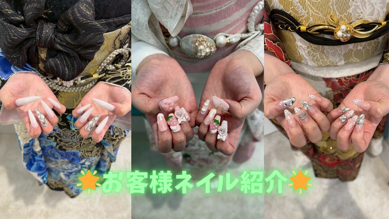 ♡【TAKAZEN心斎橋店】10日　♡なんば・心斎橋・天王寺♡   前撮り撮影会のお嬢様ネイルのご紹介🥰