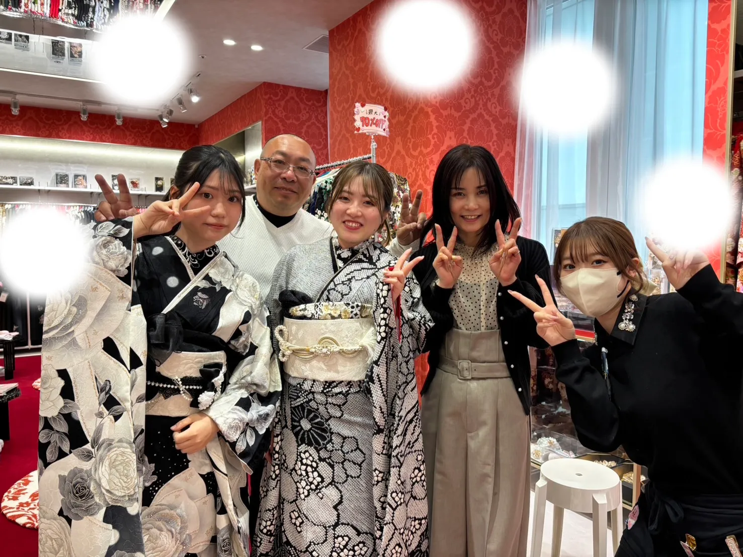 【TAKAZEN大阪梅田本店】♡5日　とっても豪華なお振袖姉妹姫ちゃん♡
