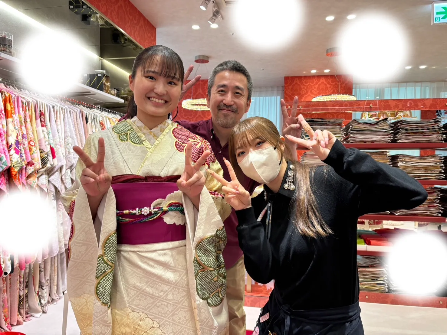 【TAKAZEN大阪梅田本店】♡6日　大阪梅田で正統派古典のとっても綺麗で華やかなお振袖姫ちゃん♡