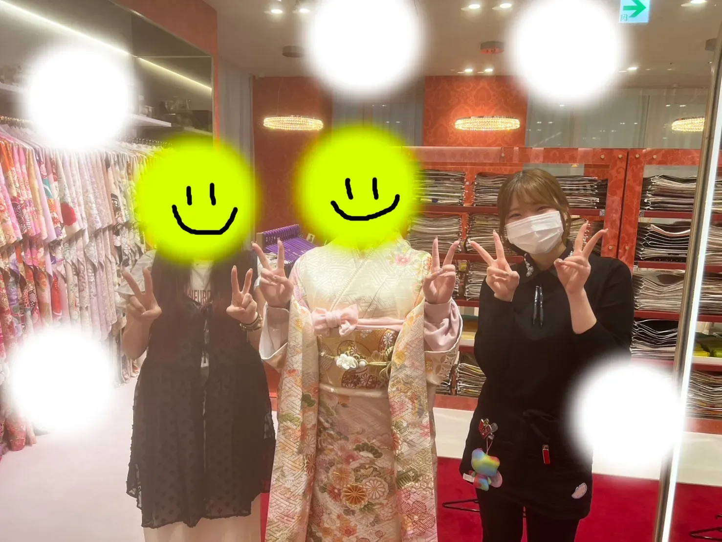 成人式　前撮り　梅田　袴　くすみカラー　かわいい　イマドキ　淡色　古典　タカゼン　撮影