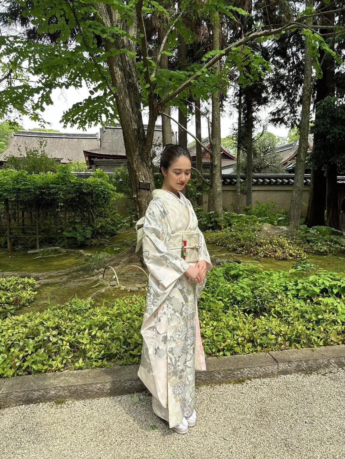 天翔愛　振袖　京都　祭り
