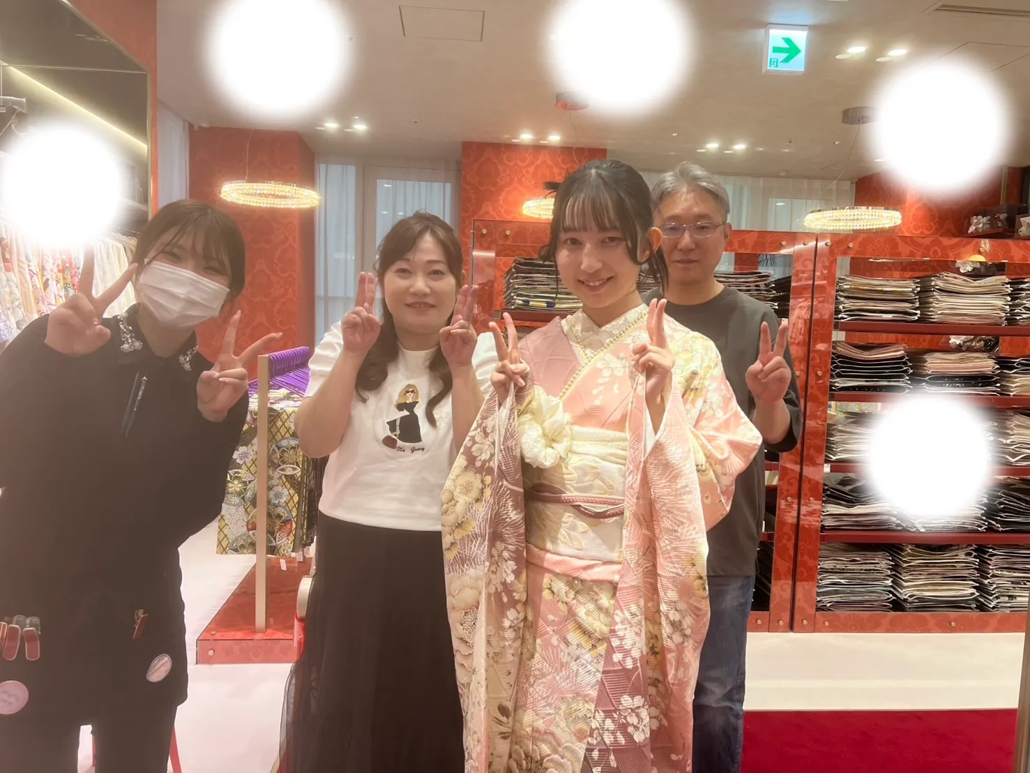 成人式　前撮り　梅田　袴　くすみカラー　かわいい　イマドキ　淡色　古典　タカゼン　撮影