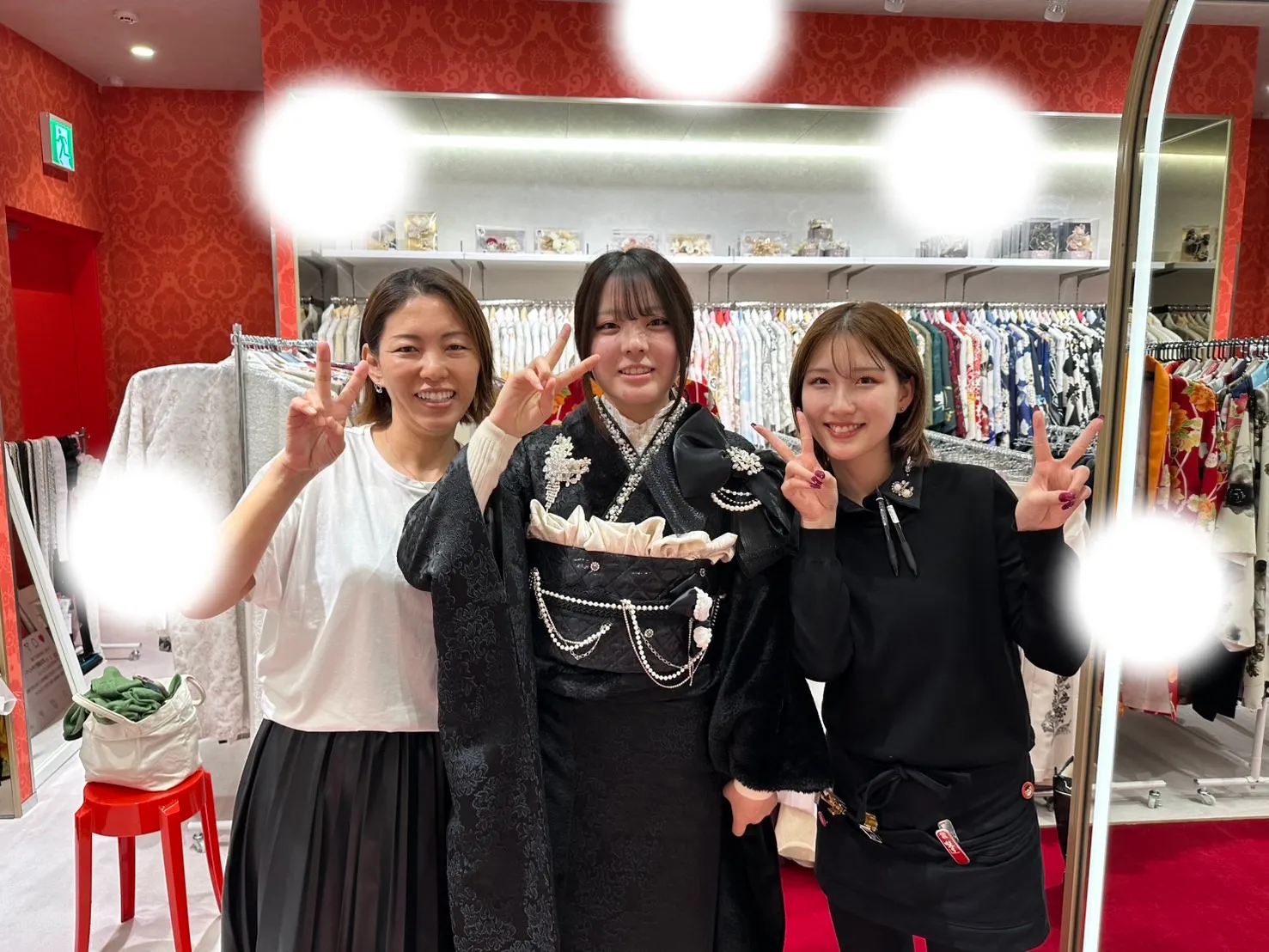 成人式　前撮り　梅田　振袖レンタル　袴レンタル　家族写真　前撮り撮影会
