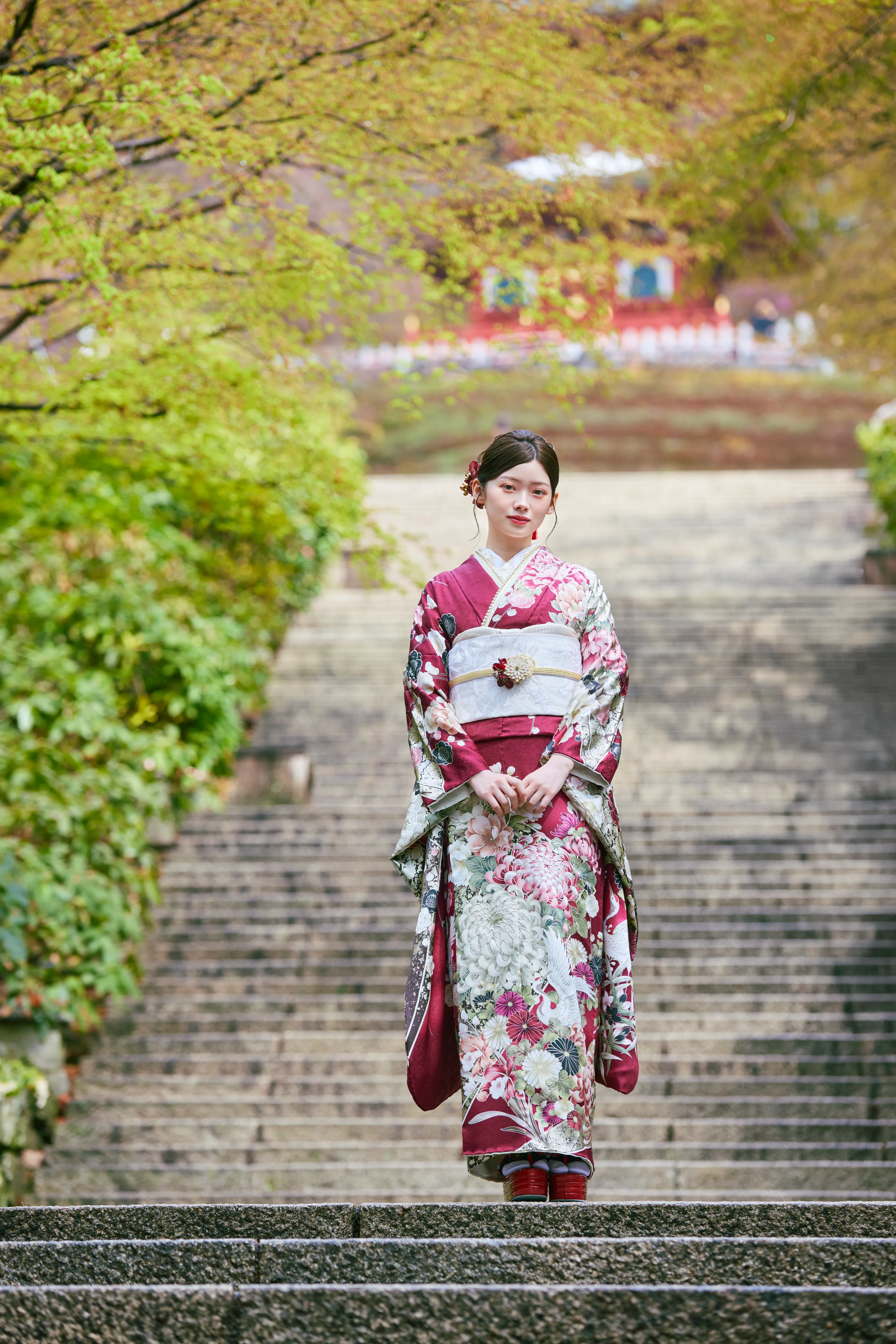 成人式　卒業式　TAKAZEN 袴レンタル