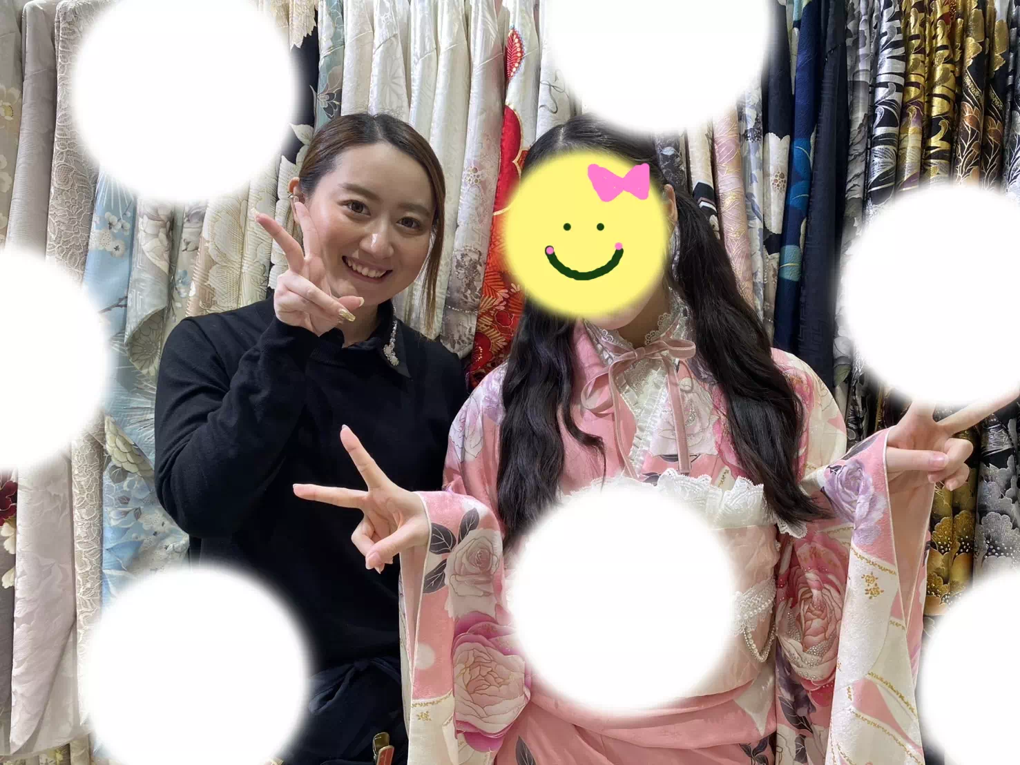 TAKAZEN姫路店　加古川市　高砂市　人気振袖　振袖レンタル　姫路市　成人式　卒業式　袴　振袖　イマドキ振袖　キュート　リボン　ヘップバーン