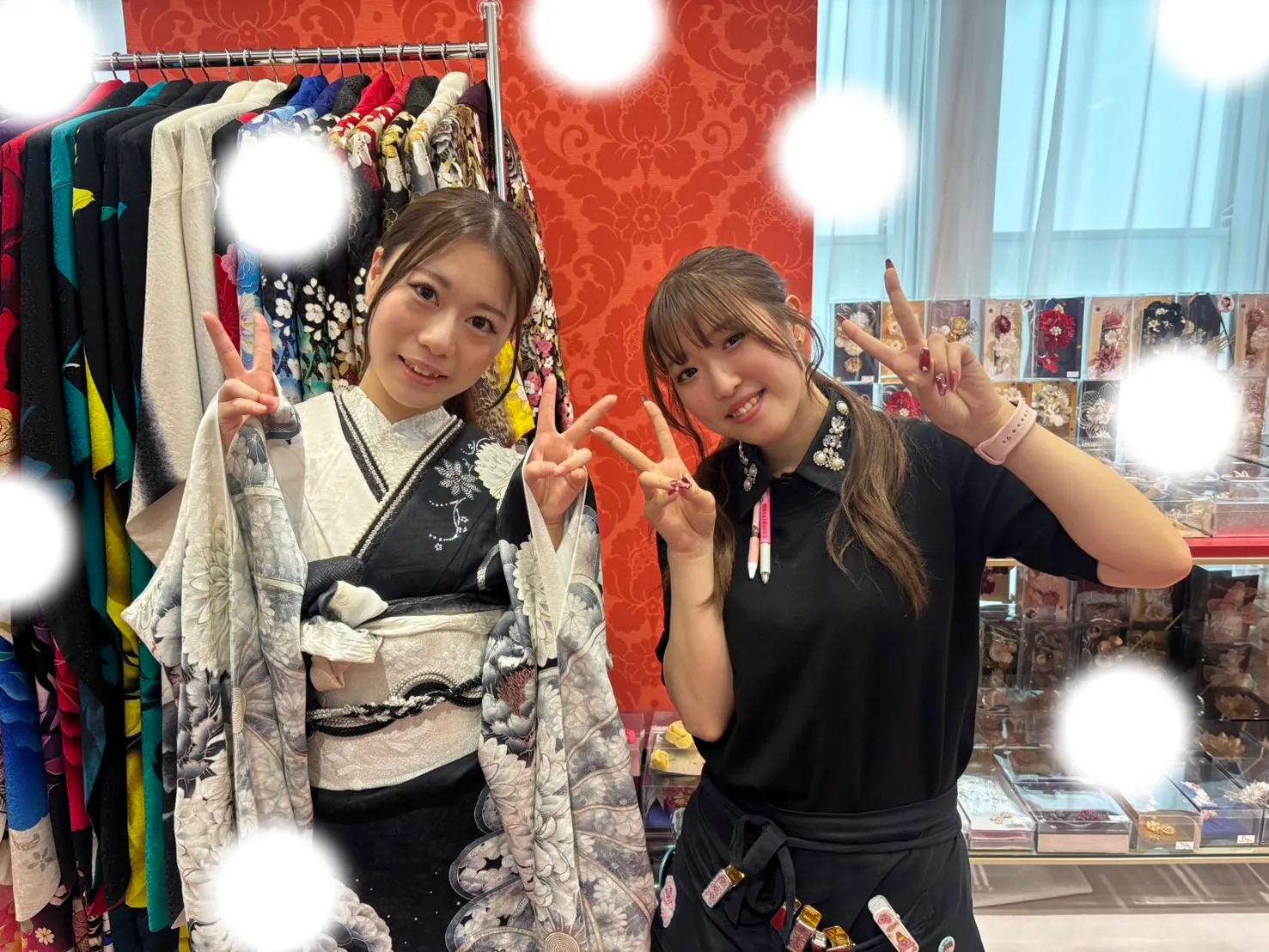 【TAKAZEN大阪梅田本店】♡21日　中村里砂ちゃん着用お振袖姫ちゃん♡