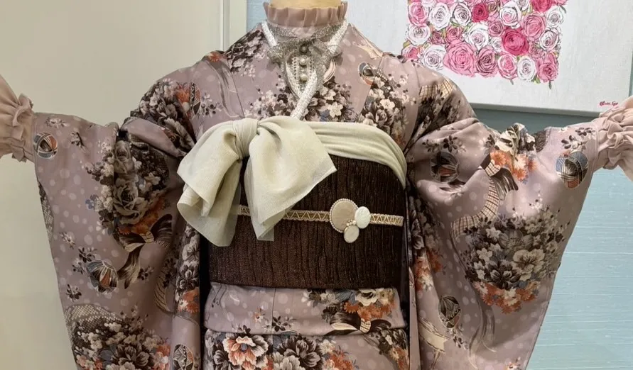 TAKAZEN　タカゼン　takazen堺店　成人式振袖レンタル　ヴィンテージ　レトロ　オシャレ　可愛い　個性的　洋風