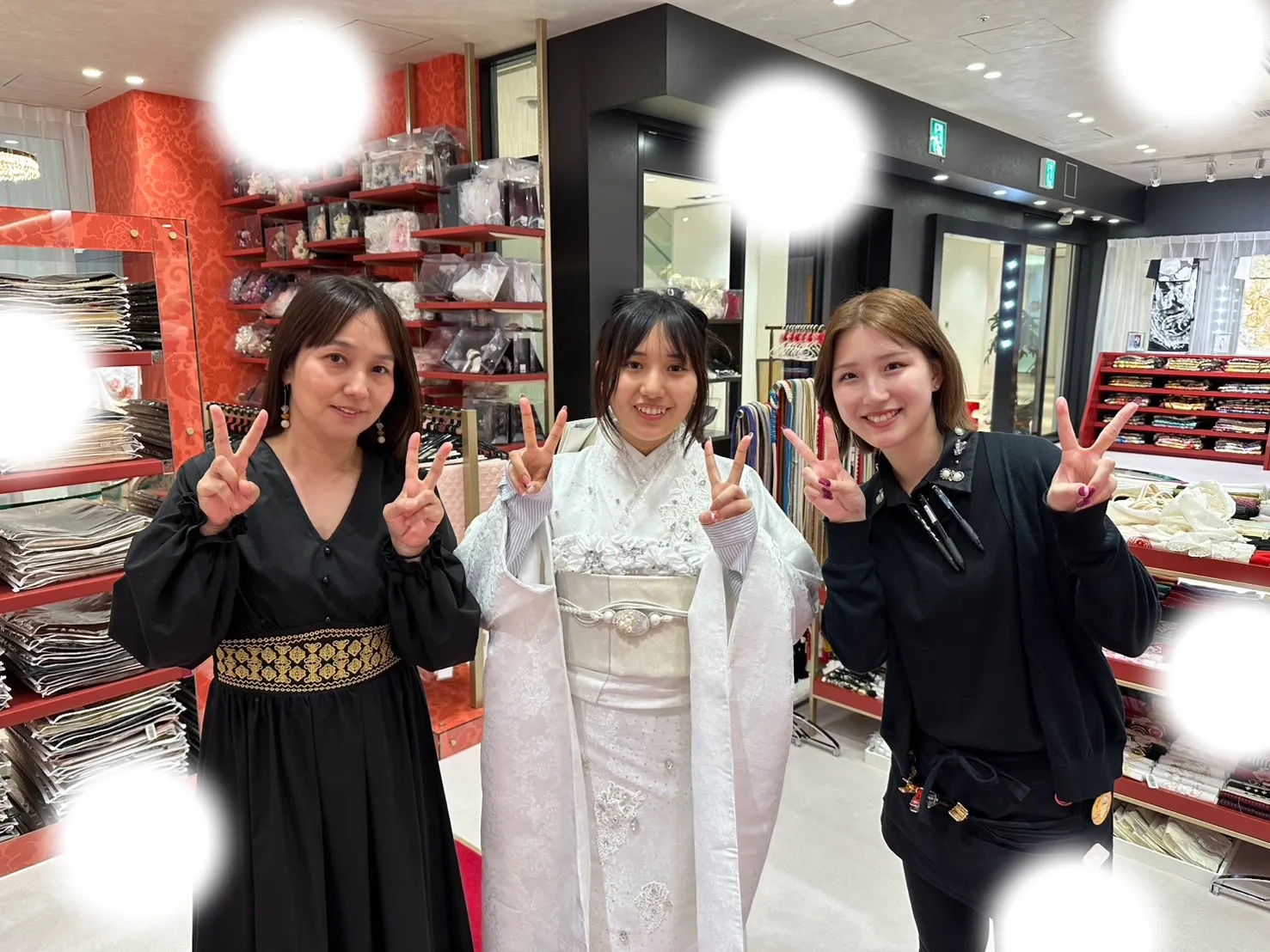 成人式　前撮り　梅田　写真プラン　白　キラキラ