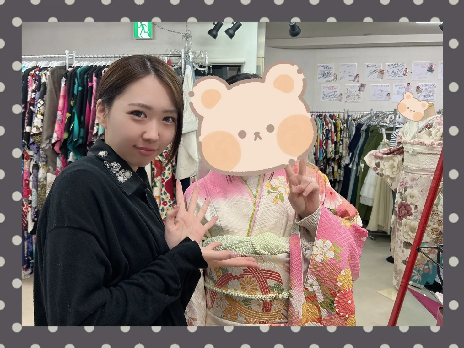 振袖　レンタル　奈良　seitouha古典古典柄　白/ピンク　御所車/牡丹柄　華やか　カラフル　大人っぽい　桂由美デザイン振袖
