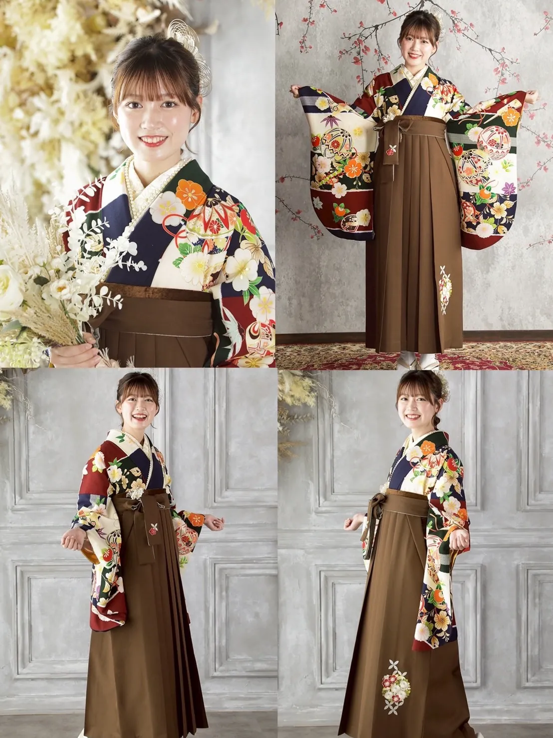 袴レンタル　奈良　橿原　かわいい　おしゃれ　個性派　かわいい　かっこいい　くすみ　イマドキ　