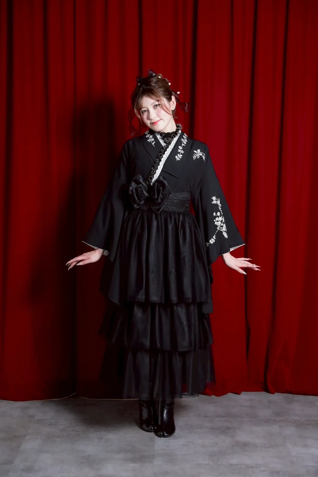 卒業式　ドレス袴　梅田