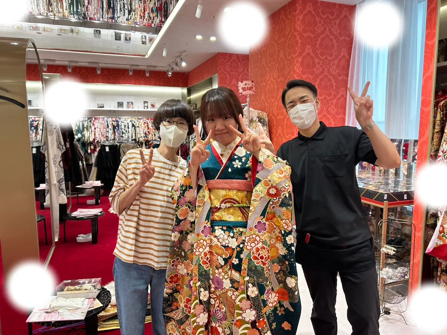 成人式　振袖レンタル　梅田