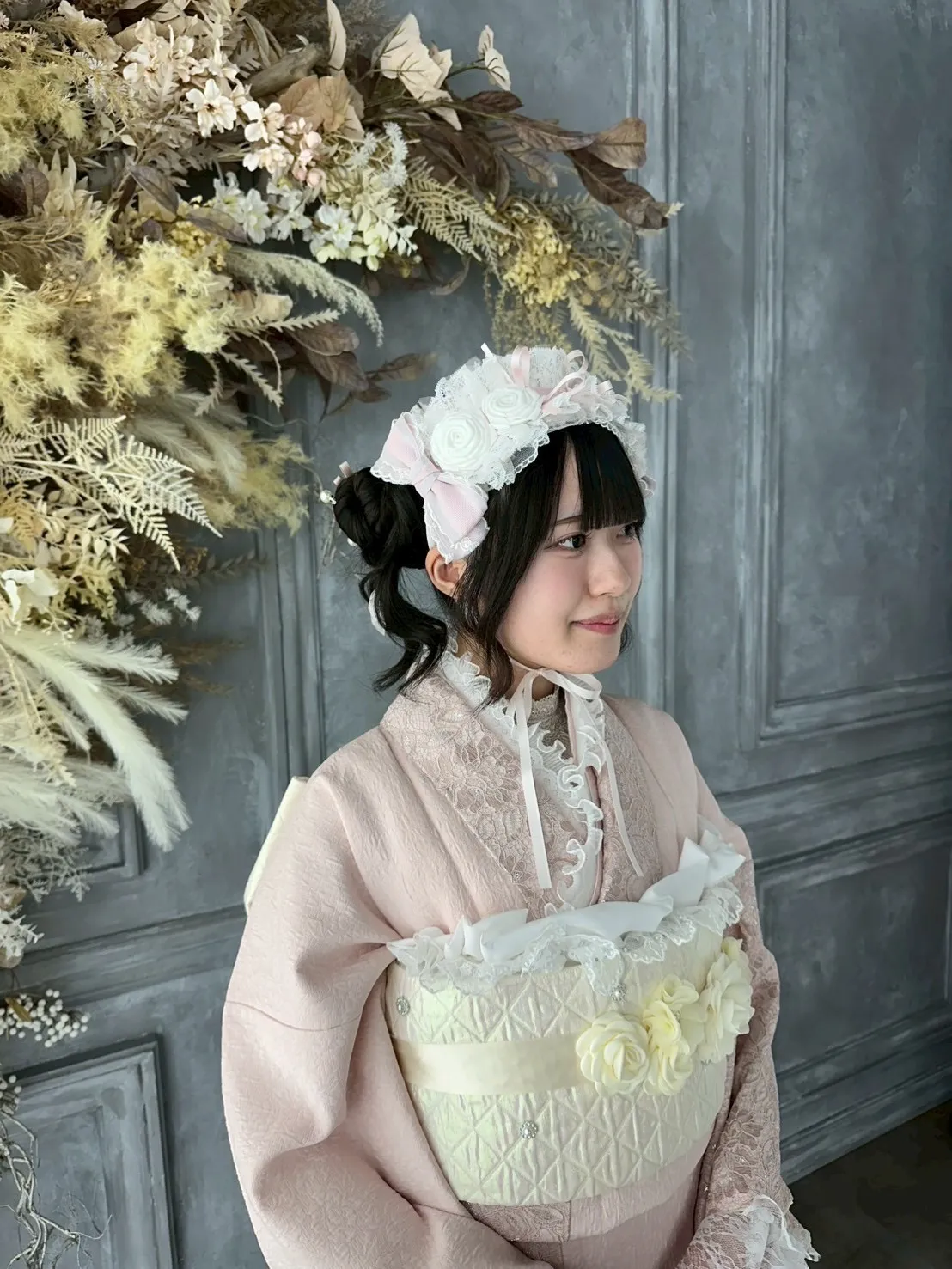 成人式　前撮り　梅田　振袖レンタル　袴レンタル　家族写真　前撮り撮影会