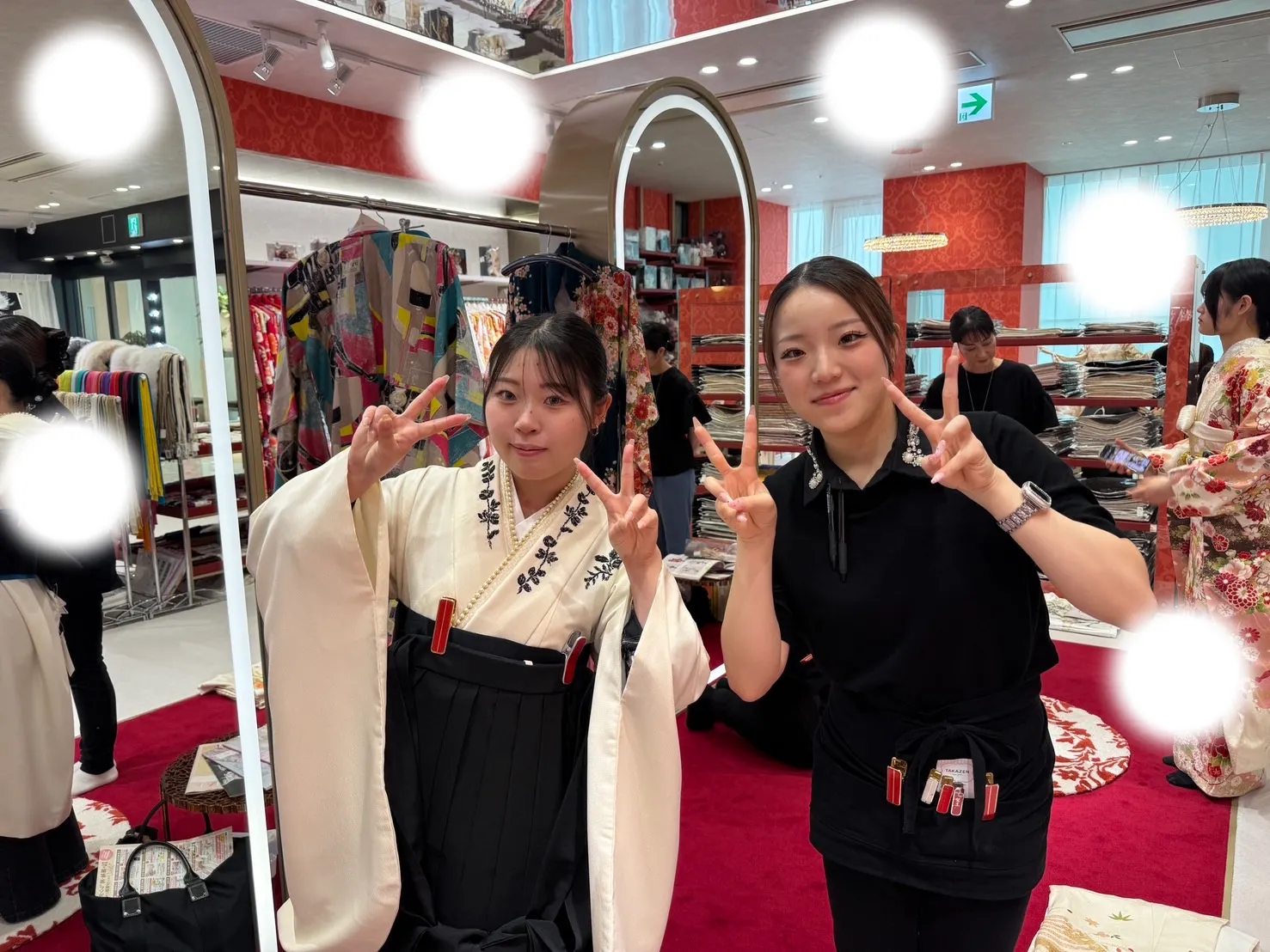 成人式　卒業式　TAKAZEN 袴レンタル