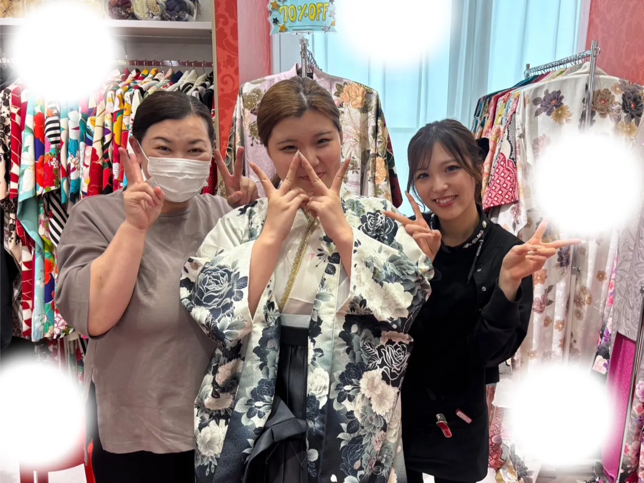 成人式　前撮り　梅田　袴　くすみカラー　かわいい　イマドキ　淡色　古典　タカゼン　撮影