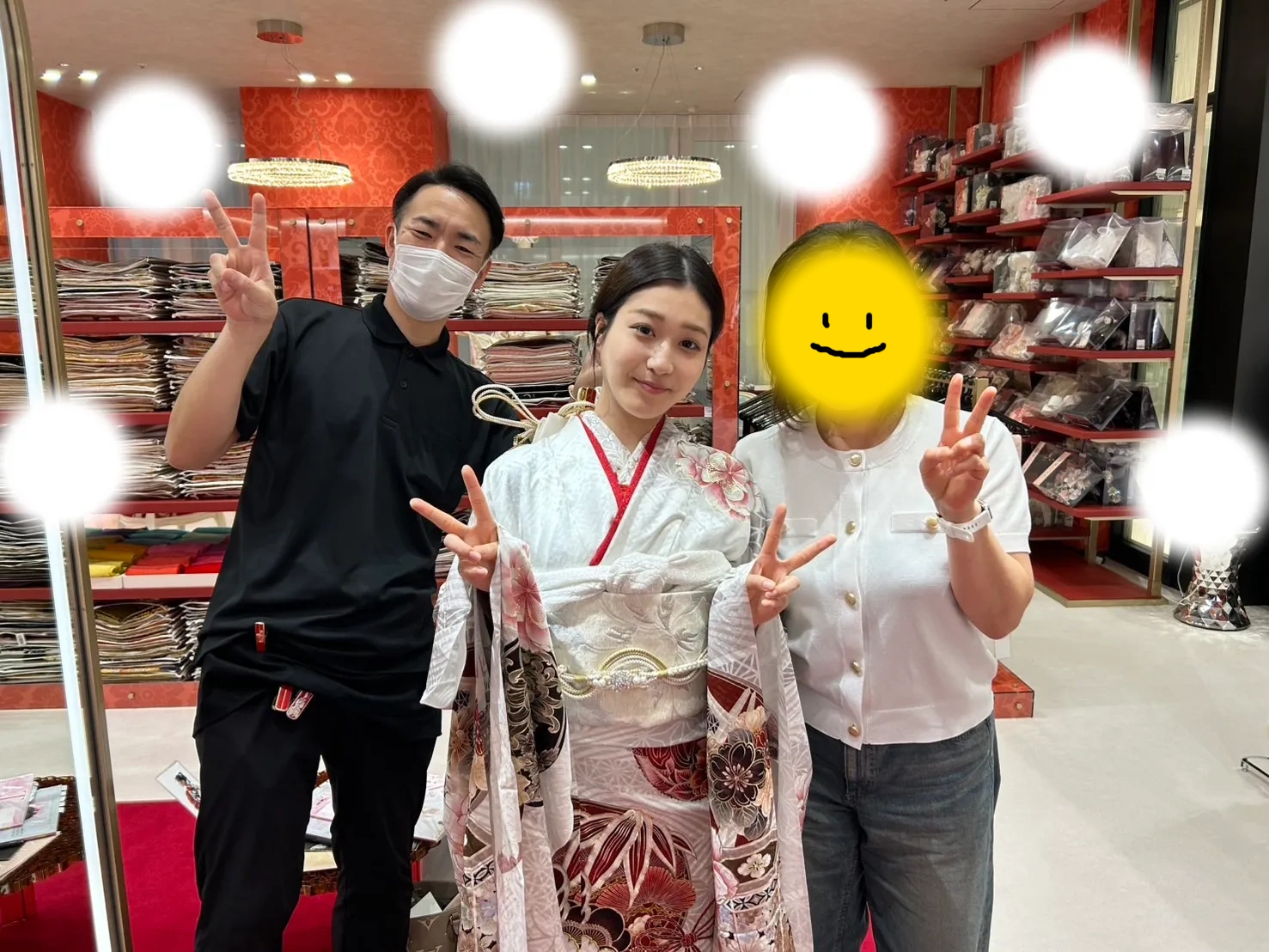 成人式　前撮り　梅田 振袖レンタル