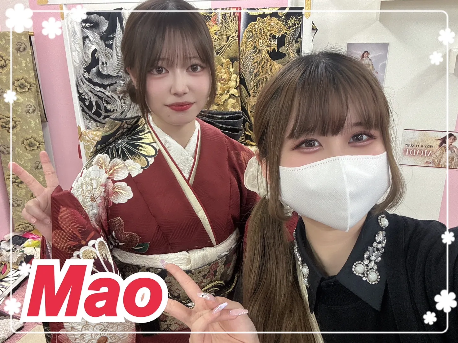 前撮り　撮影会　振袖　レンタル　奈良　きれい　かわいい　くすみ　ガーリー　古典　イマドキ