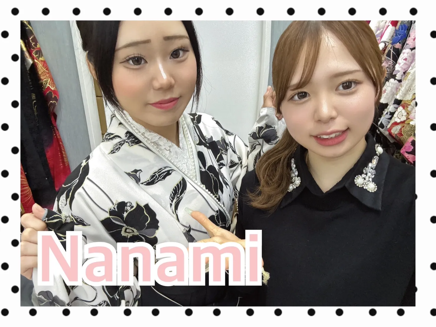 振袖レンタル　奈良　橿原　かわいい　おしゃれ　個性派　かわいい　かっこいい　くすみ　イマドキ　玉城ティナ×紅一点ブランド袴　レトロモダン　白地/黒/モノトーン　花柄　大人っぽい【通販可】R25059
