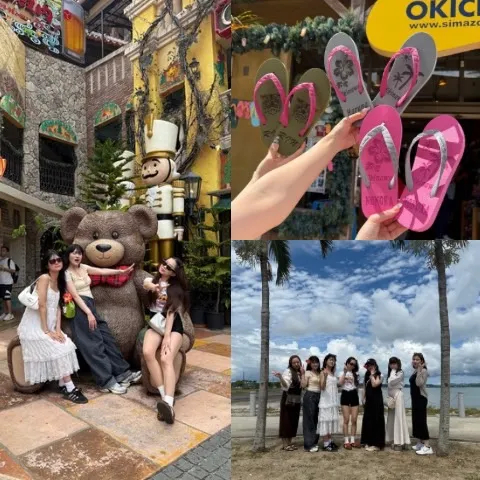 takazen心斎橋店　沖縄　社員旅行