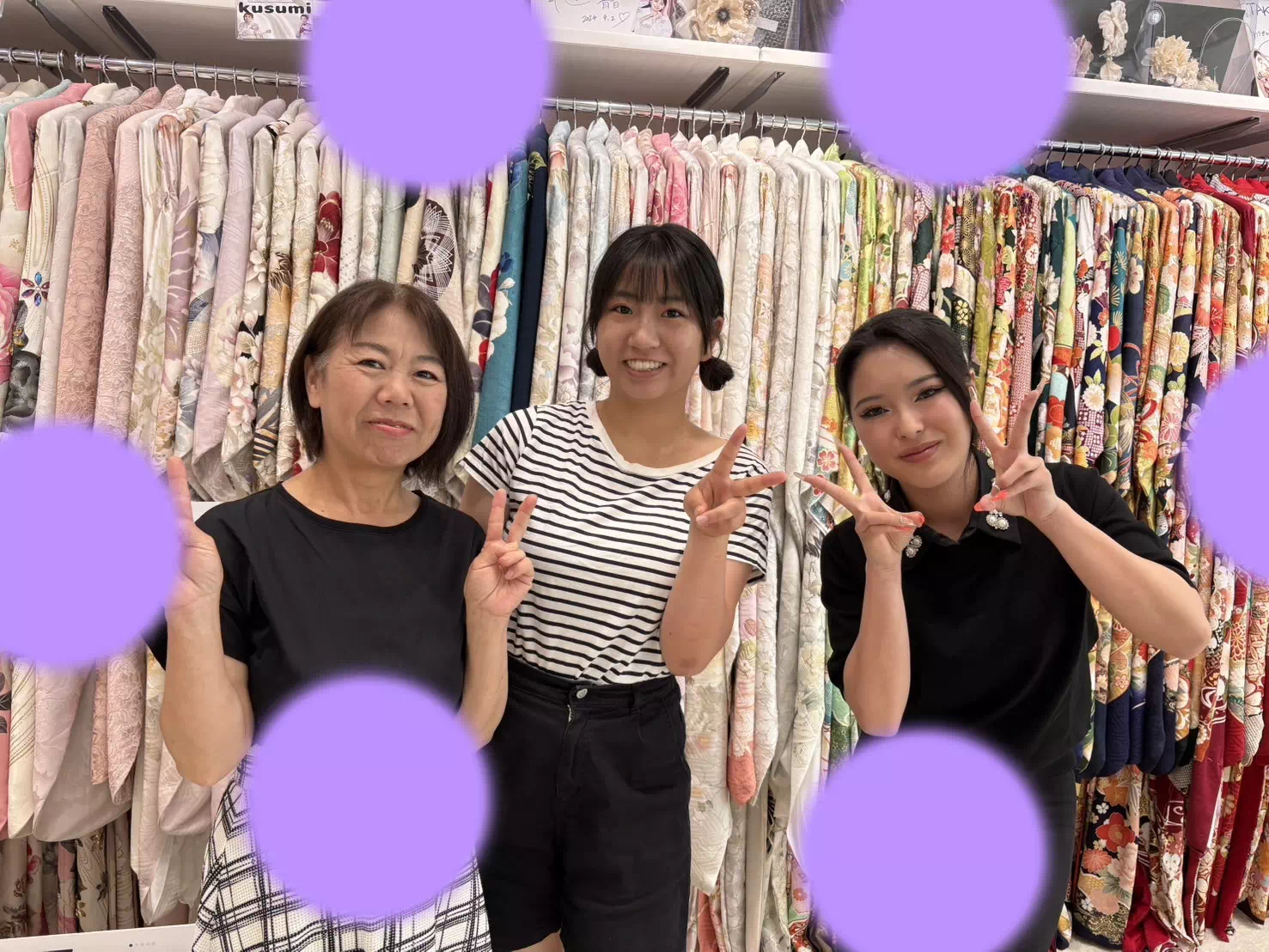 TAKAZEN神戸店　前撮り撮影会　イマドキ　カワイイ　コディネート　振袖　レンタル　袴　