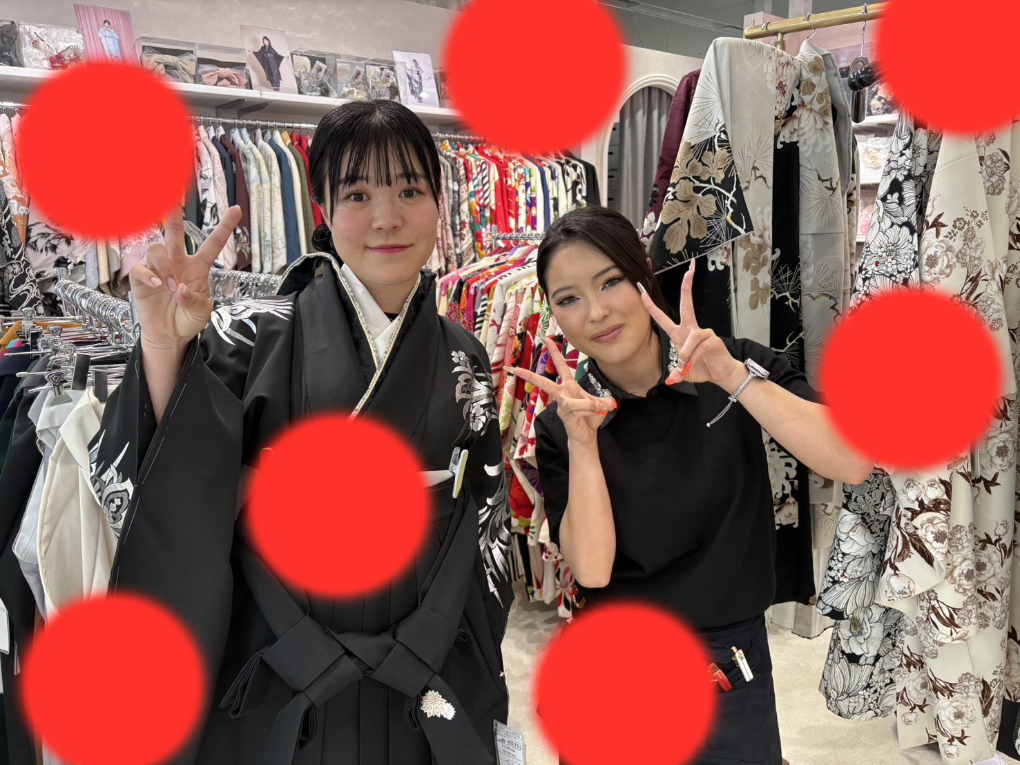TAKAZEN神戸店　前撮り撮影会　イマドキ　カワイイ　コディネート　振袖　レンタル　袴　