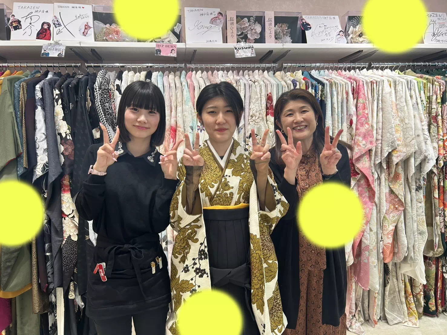 TAKAZEN神戸旧居留地　前撮り撮影会　卒業式　袴　レンタル