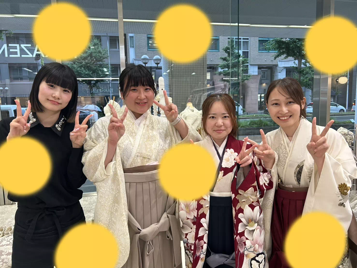 TAKAZEN神戸旧居留地　前撮り撮影会　卒業式　袴　レンタル