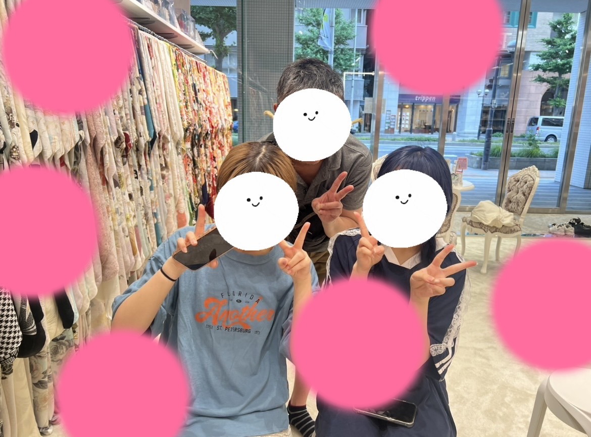 TAKAZEN神戸店　前撮り撮影会　イマドキ　カワイイ　コディネート　振袖　レンタル　袴　