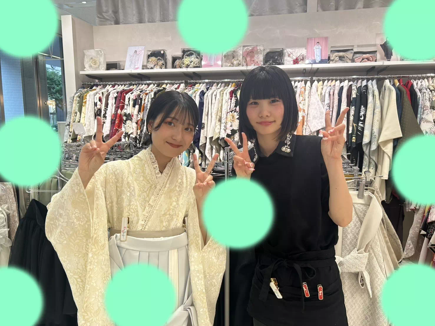 TAKAZEN神戸店　前撮り撮影会　イマドキ　カワイイ　コディネート　振袖　レンタル　袴　